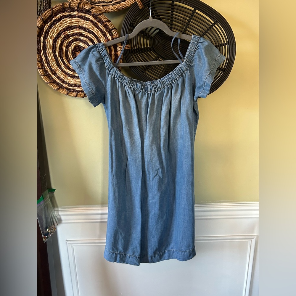 Cloth & Stone Light Blue Denim Dress